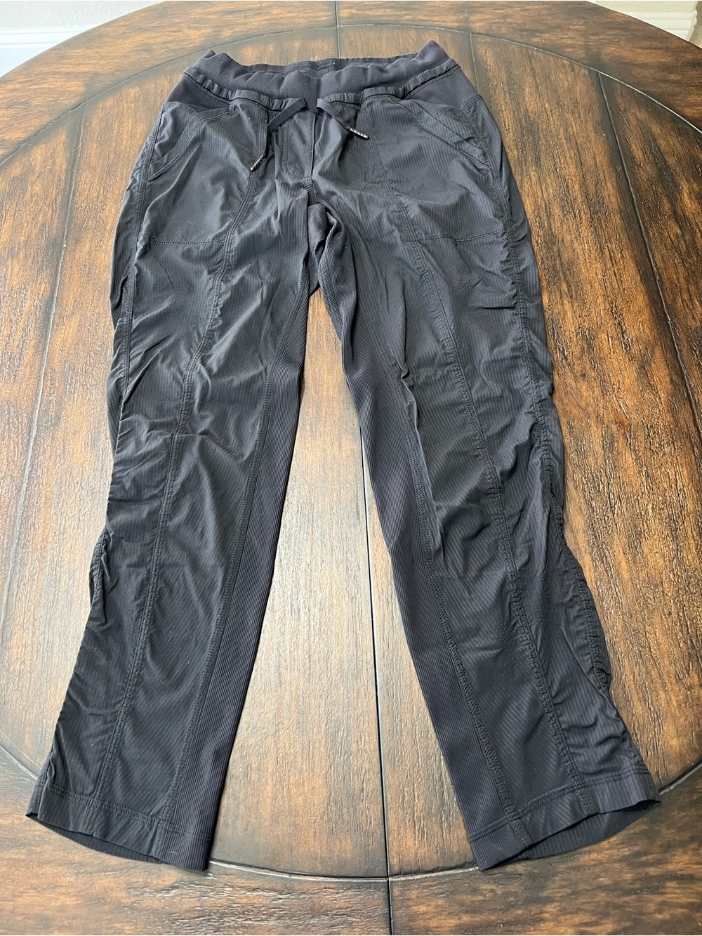 Lululemon Street To Studio Pant II Unlined 28 Obsidian Black W5BY0S Size 6